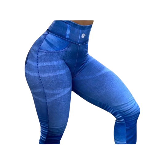 Gradient Blue Leggings - One Size (Fits 0-12 US)